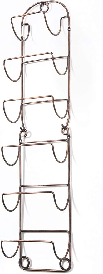 Towel Racks for Bathroom Wall Mounted Metal Wine Rack Towel Shelf Towel Holder for Bath Antique Bronze