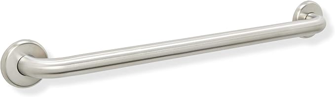 42” Shower Handle Smooth Grip | 304 Stainless Steel Bathroom Grab Bars for Seniors, Handicap Grab Bars | ADA Shower Bars Safety for Elderly Holds Upto 400lbs, Grab Bars for Bathtubs and Showers