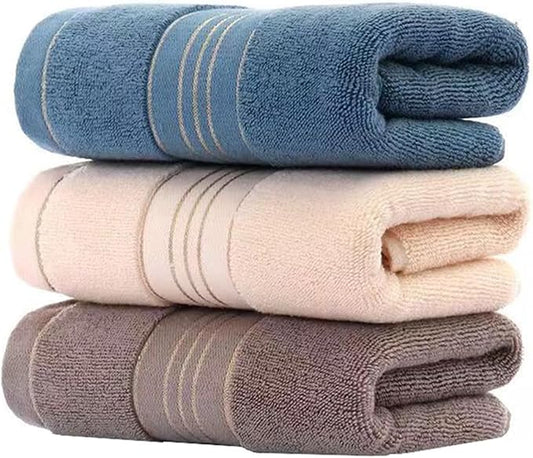 3 Pack Hand Towels for Bathroom, Cotton Soft & Absorbent | Decorative Hand Towel Set for Face Spa Bath Gym Kitchen, 13x30 Inch, Premium materials ensure