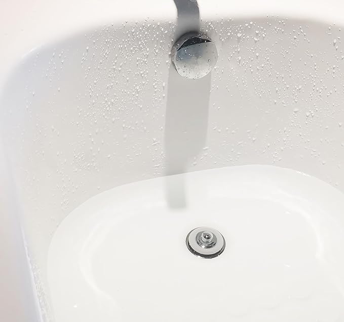 XAJOON Bathtub Drain Stopper,Tub Stopper,Silicone Bathtub Stopper, Washbasin Drain Plug(Gray,Patented Product)