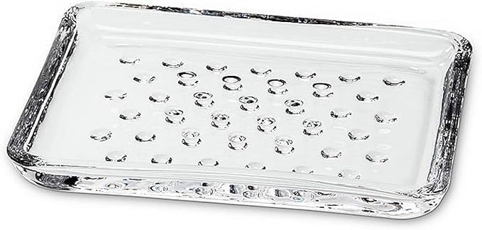 Abbott Collection Simple Rectangle Soap Dish - Glass (5" L)