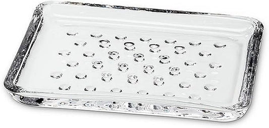 Abbott Collection Simple Rectangle Soap Dish - Glass (5" L)