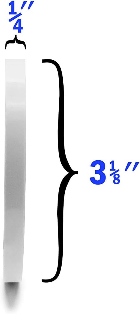 Swimables Plastic Drain Cover 3 1/8" Diameter and 1/4" Thickness - 100% Made in USA (10, White)