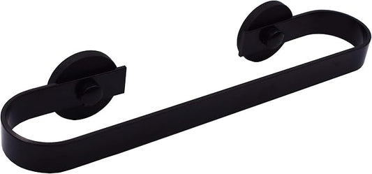 YYST Magnetic Towel Bar Towel Holder Towel Rack Towel Hook Hangerfor Refrigerator Or Steel Metal Surface - Black (Black, 1)