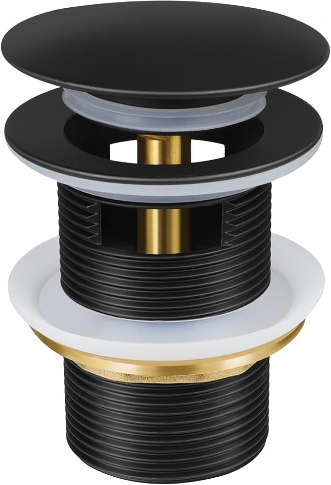 FERUERW Pop-up Drain Kit for Freestanding Bathtub Tub Drain/Stopper,Freestanding Bathtub Drain Stopper,Suitable for Most Freestanding Bathtub