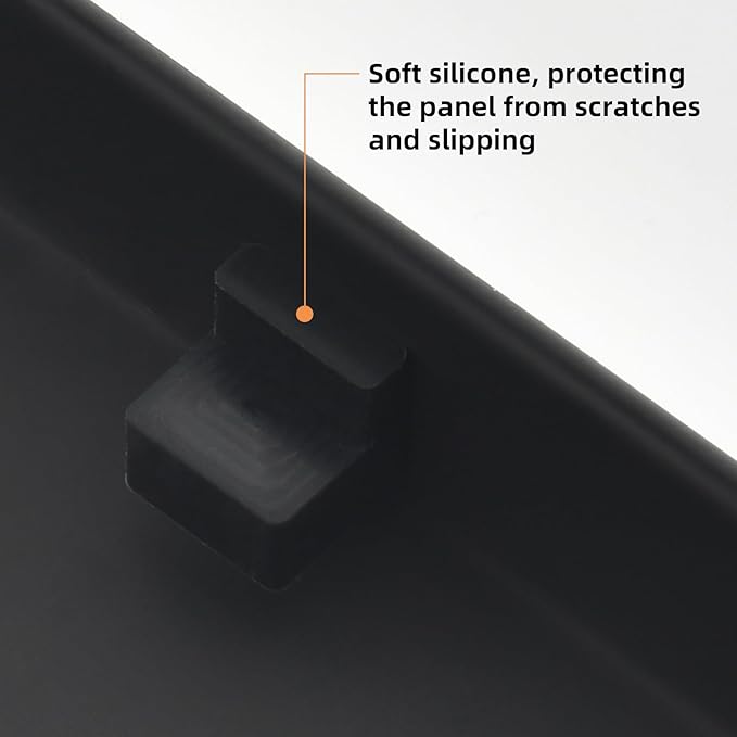 Linear Shower Drain ，with Tile Insert Panels ，28 Inch Black 304 Stainless Steel Rectangle Shower Floor Drain，with Hair Catcher, Adjustable Feet，Fits Bathroom, Balcony