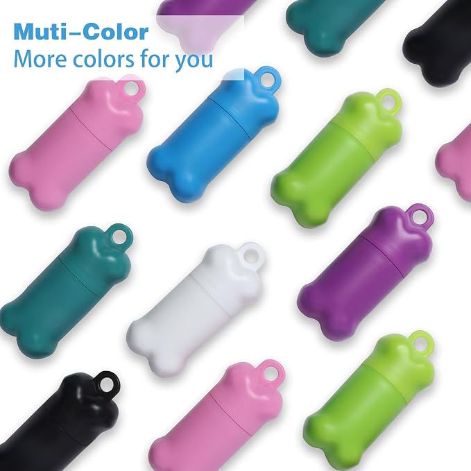 3 Pieces Portable Treat Holder Small | Mini Dog Treat Pouch for Training, Dog Treat Bag for Leash and Travel Treat Container Dispenser Airtight