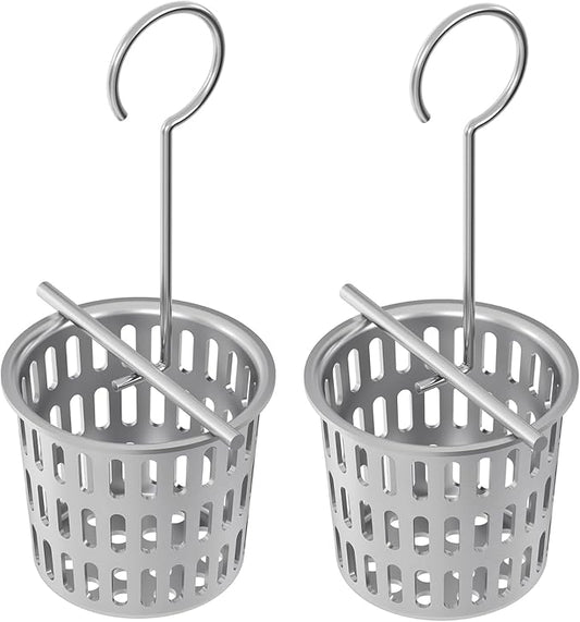 Neodrain Shower Drain Hair Catcher, 2-Pack,Only Fit Neodrain Shower Drain | 304 Stainless Steel Hair & Debris Strainer with Lifting Hook,Filter Basket for Bath Drains,Reusable Trap for Clog-Free Drains