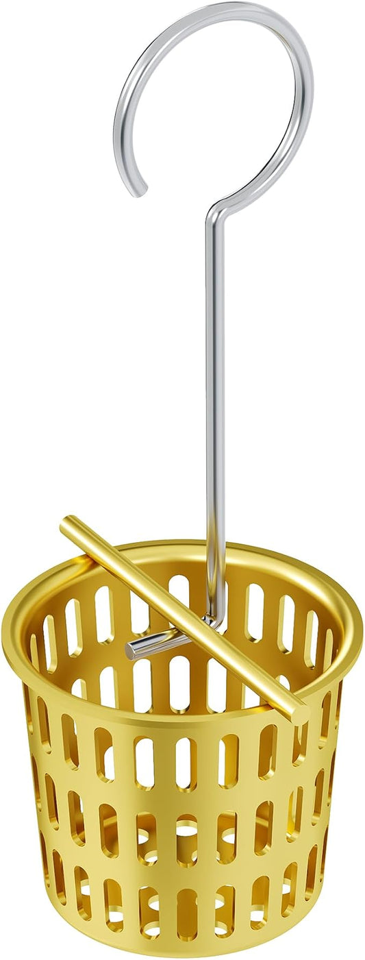 Neodrain Golden Strainer-Hook,Only Fit Neodrain Shower Drain | 304 Stainless Steel Hair and Debris Strainer,Hair Trap,Shower Drain Hair Catcher with Lifting Hook