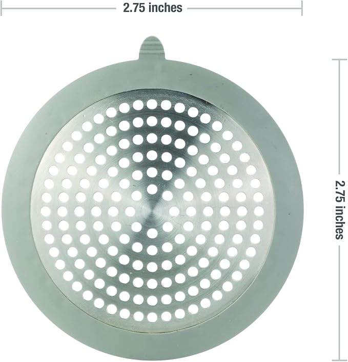 Danco Bathroom Sink & Tub Hair Catcher & Drain Protector, 2-Pack (11040P)