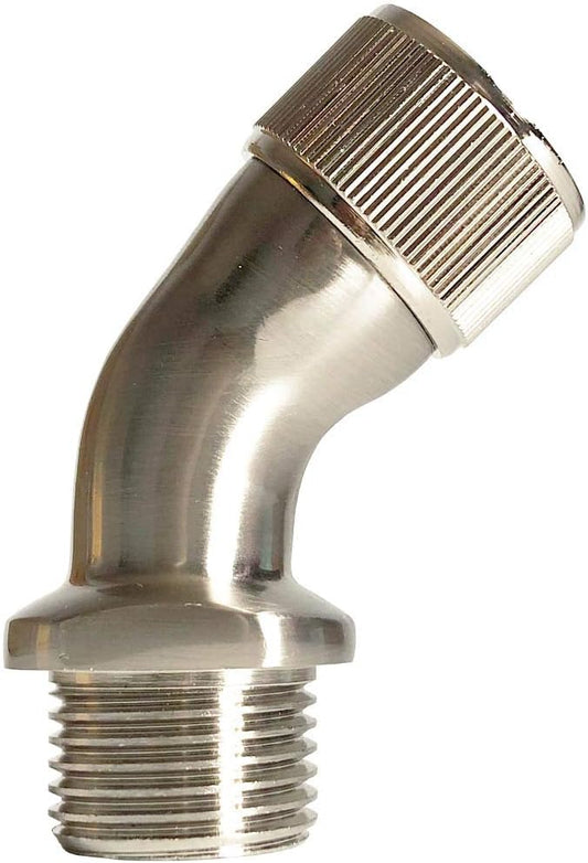 Elbow Adapter for Shower Head Brushed Nickel