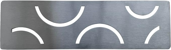 Shower Niche Shelf for Prefabricated Kerdi Board SN/-SNLT, Curve Design, Brushed 304 Stainless Steel