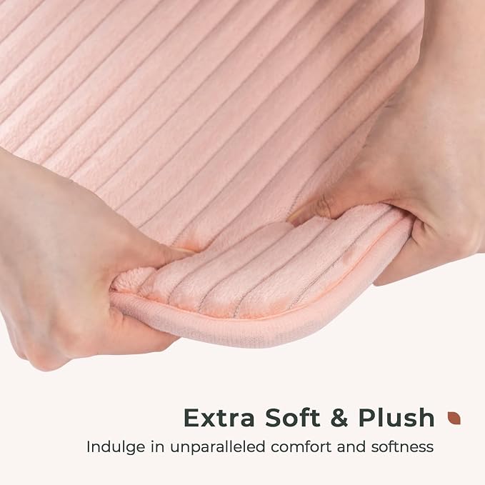 FRESHMINT Charcoal Infused Memory Foam Bath Mat, 20"x32", Dusty Rose | Non-Slip, Ultra Soft, Thick & Water Absorbent, Machine Washable, Quick Dry, Plush Comfort