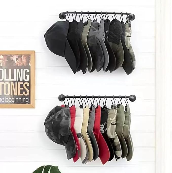 20 Pack 4.7 Inches Extra Large S Shape Hooks Heavy-Duty Metal Hanging Hooks Apply Kitchenware Bathroom Utensils Plants Towels Gardening Multiple uses Tools(Black)