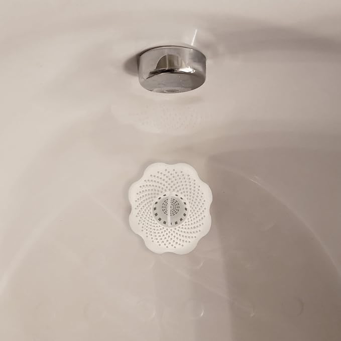 Danco Tub Hair Catcher & Strainer, Drain Clog Prevention (10306)