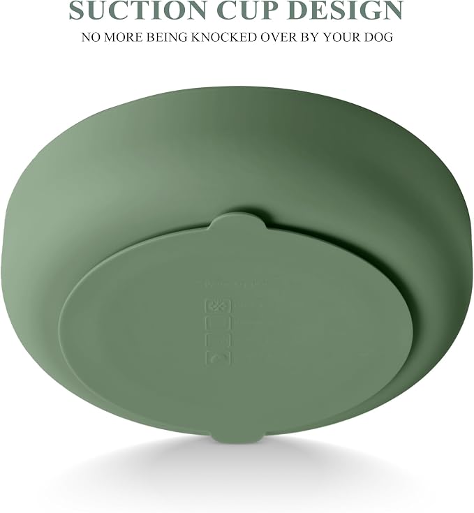 Coomazy Extra Large Slow Feeder Bowl, Silicone Dog Bowl with Suction Cups | Slow Feeder & Non-Slip Design, Boredom and Anxiety Reducer, Suitable for Large Dogs