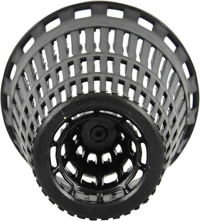 Danco, Inc. 10739 Hair Catcher Baskets, Black, 3 Count