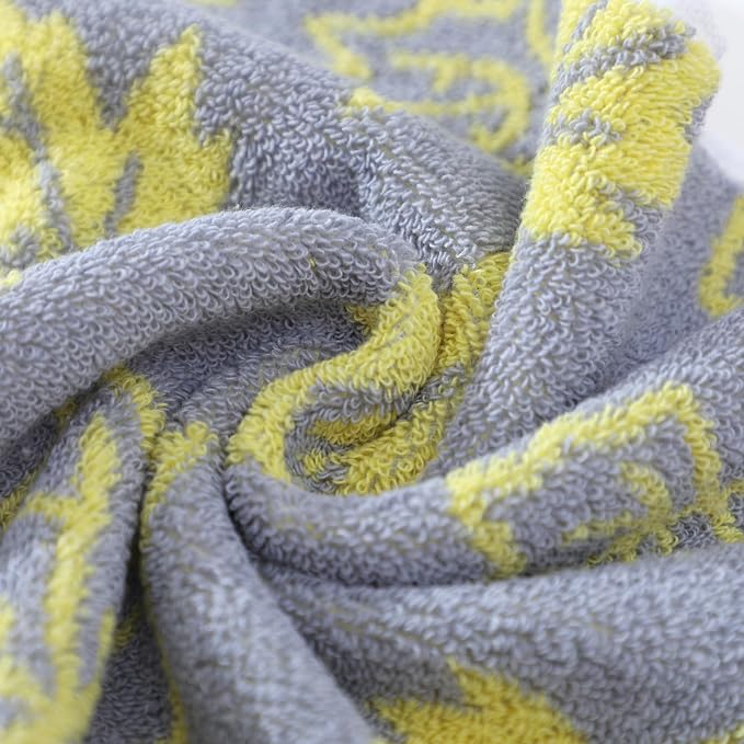 3 Pack Decorative Maple Leaf Hand Towels for Bathroom | Decorative Hand Towel Set for Face Spa Bath Gym Kitchen, 13x30 Inch, Premium materials ensure