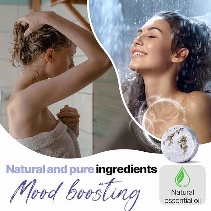 SWCANDY Shower Steamers Aromatherapy Gifts for Women 8 Pcs Shower Home Spa | Birthday Gifts for Mom Wife Grandma Sister Her Natural Essential Oils Travel Essentials, Hotel Holidays Self Care Relaxation