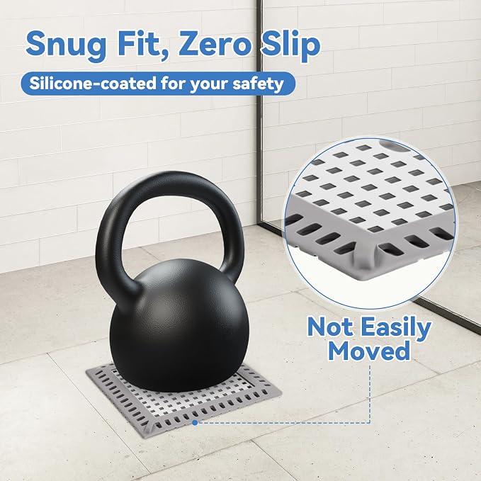 Shower Drain Hair Catcher,2pcs,Hair Catcher for Bathroom Drain,Sink,Bathtub | Tub Drain Cover Protector,Easy Installation Clean,Prevents Clogged For Bathroom/Kitchen/Laundry Room Floor Drain,Sink,Bathtub