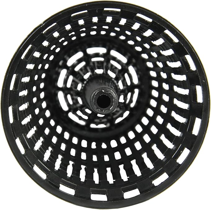 Danco 10529P Chrome Shower Drain Hair Catcher for Stand-Alone Shower, 3-inch Shower Drain Hair Trap, Includes 5 Replacement Baskets, Shower Strainer