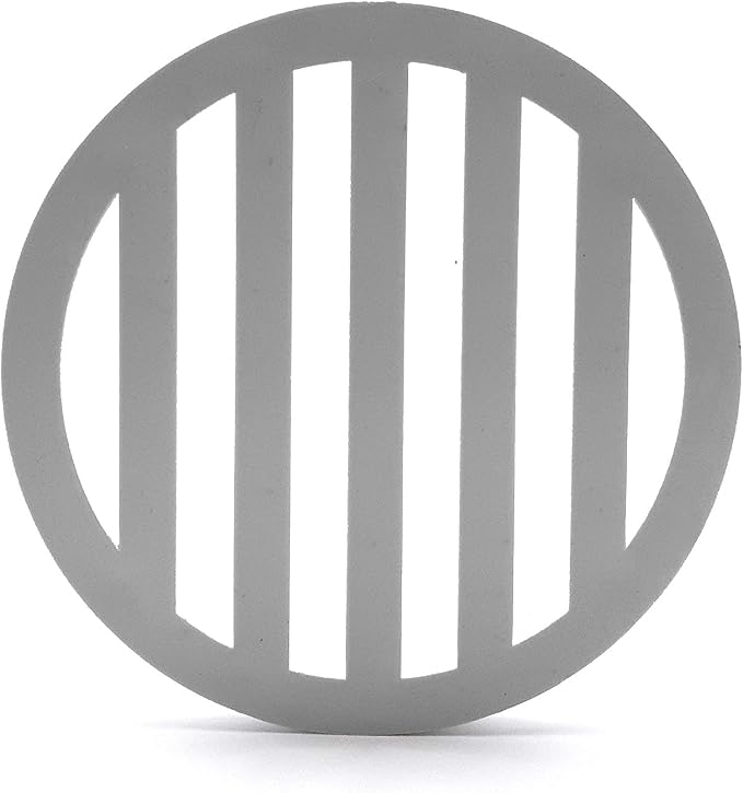 Swimables Plastic Drain Cover 3 1/8" Diameter and 1/4" Thickness - 100% Made in USA (20, Gray)