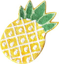 Pineapple Door Mat, 40 x 23 inch | Non-Slip Area Rug, Cartoon Pineapple Welcome Design, Machine Washable, For Home Decor Living Room Bedroom Bathroom