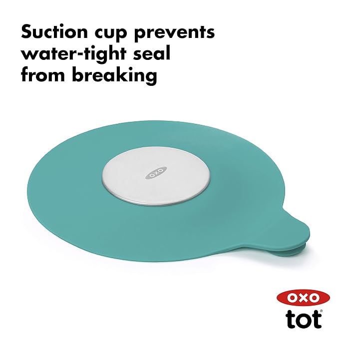 OXO Tot Tub Stopper Teal, 0.3x5.1x9 Inch (Pack of 1)