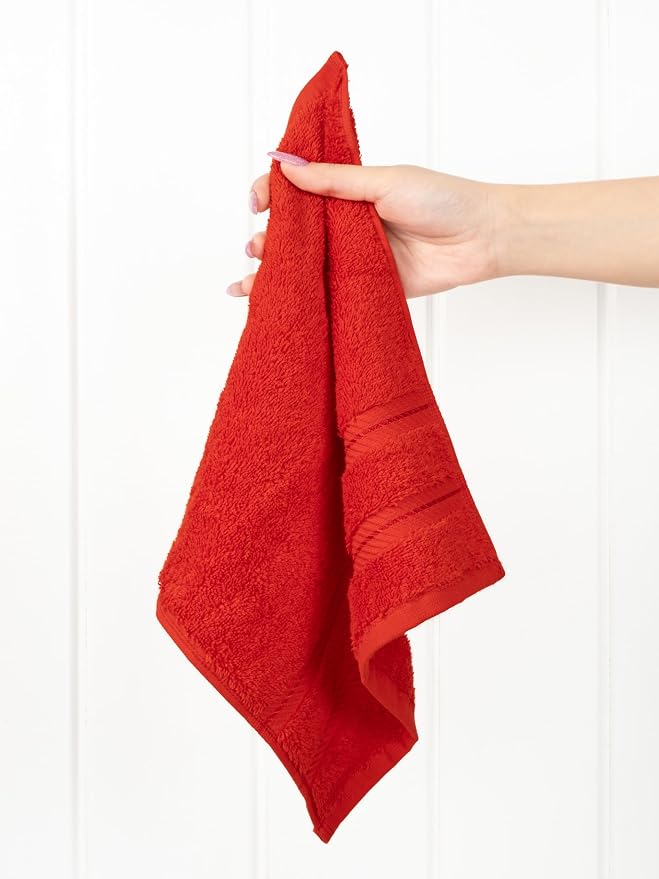 American Soft Linen 100% Cotton Luxury Turkish Towels, 4 PC Washcloth Set | Soft Absorbent Quick Dry OEKO Tex Standard 100 Certificated Durable Machine Washable Premium Hotel Quality