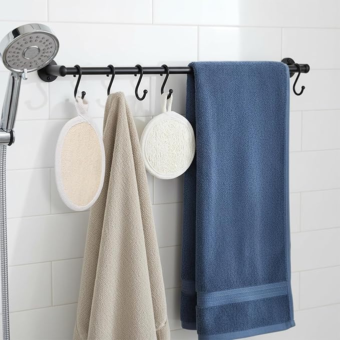 4PCS Loofah Sponge Exfoliating Body Scrubber, Natural Shower Bath Loofah Exfoliating Sponge, Face Body Exfoliator Scrubber for Women Men Bath Shower, Eco-Friendly (2 Styles)