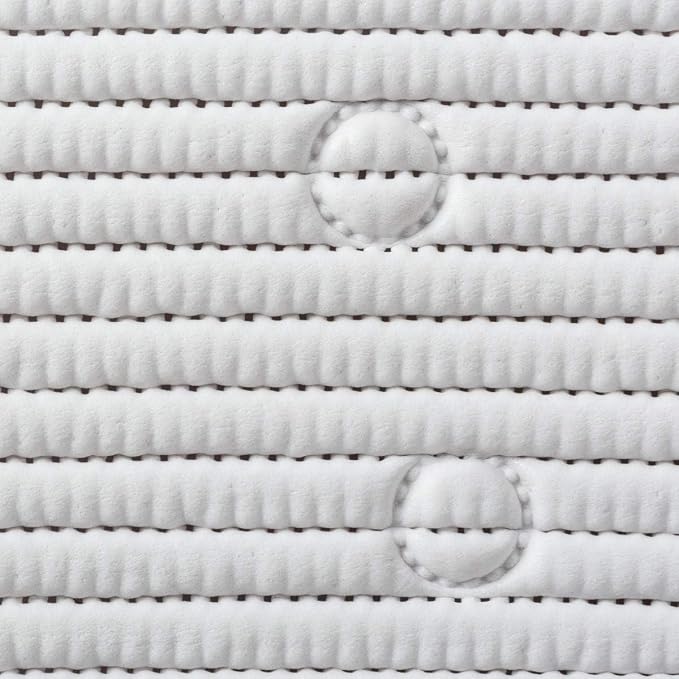 Duck Brand Clorox Cushioned Shower Mat, Non Slip Bathtub Mat with Suction Cups, 21 Inches x 21 Inches, White (Pack of 4)