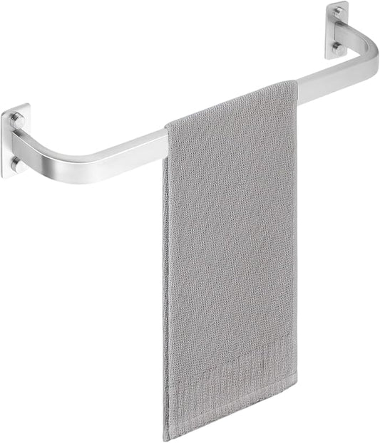 Mooche Bathroom Towel Bar, 16 inch Towel Racks for Bathroom Wall Mounted, SUS304 Stainless Steel Heavy Duty Towel Holder Bathroom Accessories Modern Home Decor, Brushed Finished