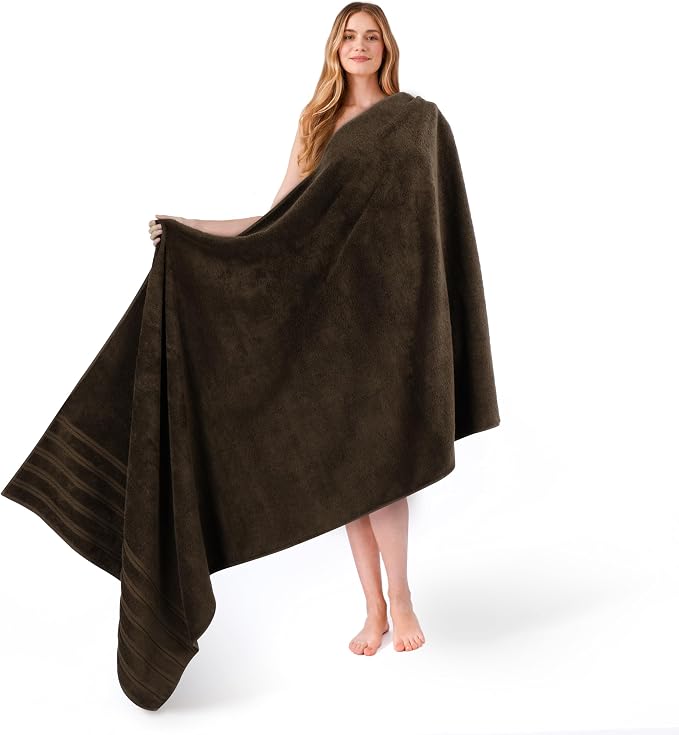American Soft Linen 100% Cotton Luxury Turkish Towels, 35x70 XL Bath Sheet | Soft Absorbent Quick Dry OEKO Tex Standard 100 Certificated Durable Machine Washable Premium Hotel Quality