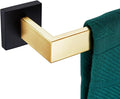 KOKOSIRI 24-Inch Towel Bars for Bathroom Wall Mounted Kitchen Towel Rack Holder T-304 Stainless Steel Matte Black and Brushed Gold, B4003GDK-L24