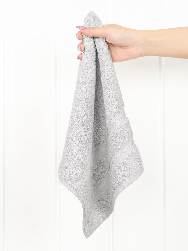 American Soft Linen 100% Cotton Luxury Turkish Towels, 4 PC Washcloth Set | Soft Absorbent Quick Dry OEKO Tex Standard 100 Certificated Durable Machine Washable Premium Hotel Quality