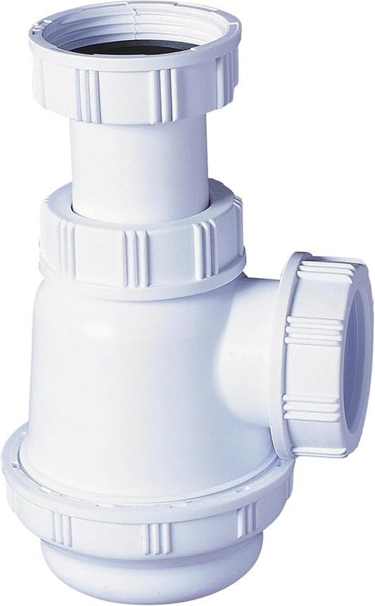 Wirquin SP3178 Siphon for Basin/Bidet Base Short