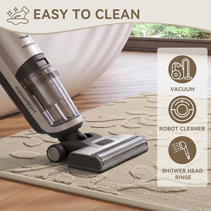 Bathroom Rugs Thin Non Slip Bath Mat for Bathroom Browm 24"x36" | Quick Dry Absorbent Washable Rubber Backing Bath Rug Shower Mat Bathroom Floor Mat For Sink Bathtub Beside Shower Entrance
