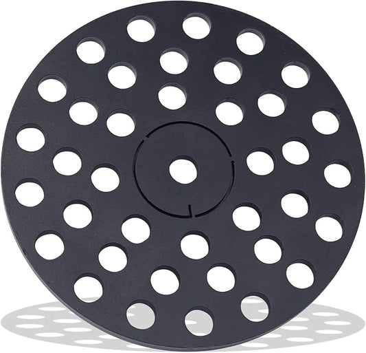 5" Cast Iron Drain Cover with Removable Drain Ports, Garage Drain Cover, Floor Drain, Floor Strainer