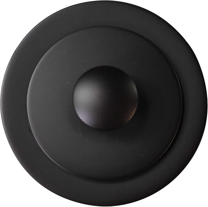 Westbrass Twist & Close Tub Trim Set with Two-Hole Overflow Faceplate, Oil Rubbed Bronze, D94-2-12