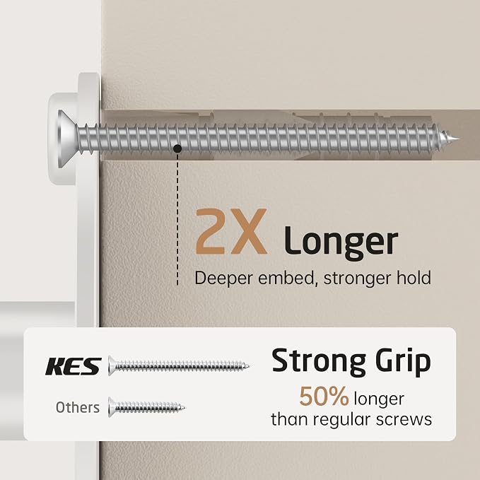 KES Kitchen Swivel Towel Bar 15-Inch, Swivel Towel Rack for Dish Towel, Double Towel Bar 2-Arm Wall Mounted, SUS 304 Stainless Steel, Brushed Finish, A2106S40-2