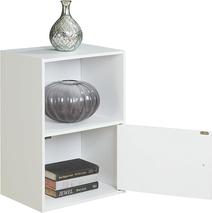 Convenience Concepts 151186W X-Tra Storage 1-Door Cabinet, White