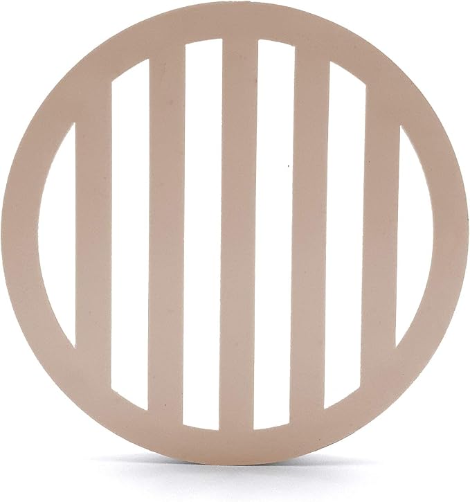 Swimables Plastic Drain Cover 3 1/8" Diameter and 1/4" Thickness - 100% Made in USA (20, Tan)