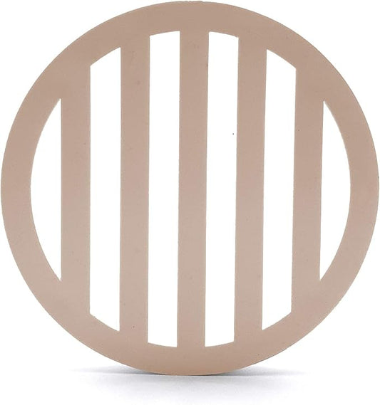 Swimables Plastic Drain Cover 3 1/8" Diameter and 1/4" Thickness - 100% Made in USA (20, Tan)