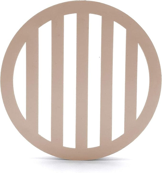 Swimables Plastic Drain Cover 3 1/8" Diameter and 1/4" Thickness - 100% Made in USA (1, Tan)