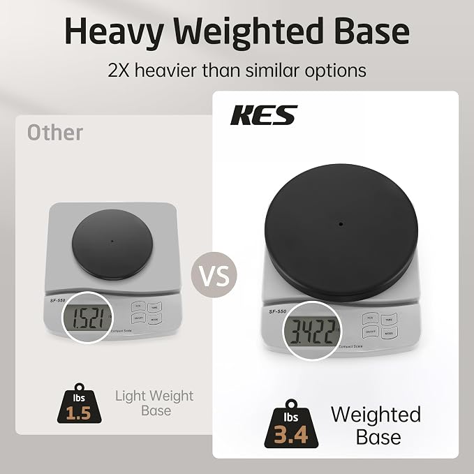 KES 26" H Black Toilet Paper Holder Stand with Weighted Base | 304 Stainless Steel Rustproof, Cement-Filled Base For Extra Stability, Fits Mega Rolls, Tool-Free Assembly, Hardware Included