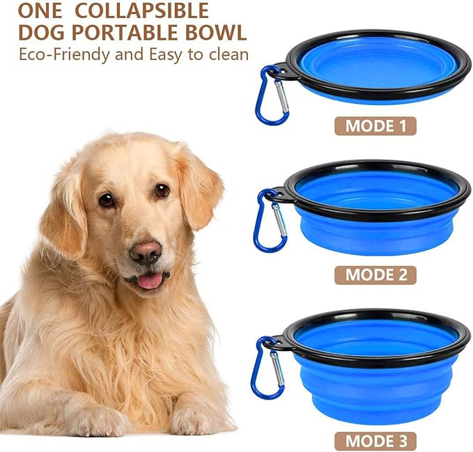 TIOVERY Dog Food Storage Container, 5-7 Lbs Airtight Pet Food Container, Cat food Container Dispenser with Portable Handle, Pouring Spout, Measuring Cup and a Collapsible bowl for Dogs Cats White/6Qt