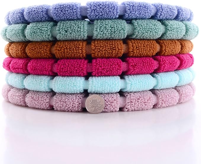 Toilet Seat Covers for Bathroom - 3PCS Soft Thicker Warmer Padded Cloth Covers, Washable Stretchable Bathroom Toilet Seat Cover Lid Warmers, Toilet Cover Warm Seat Pads (Blue Gray Green)