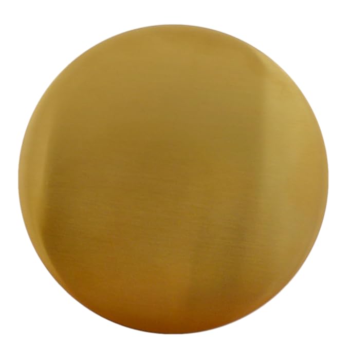Westbrass A398R-18 1-1/2" NPSM Coarse Thread Mushroom Tip-Toe Bathtub Drain Stopper, Brushed Bronze