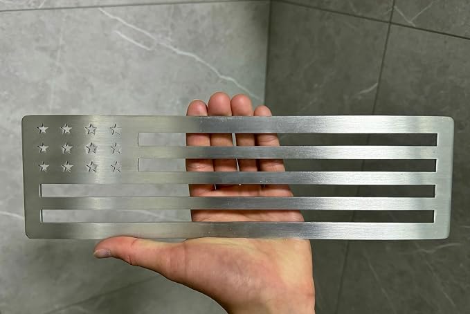 Shower Niche Shelf for Prefabricated Kerdi Board SN/-SNLT, Brushed 304 Stainless Steel