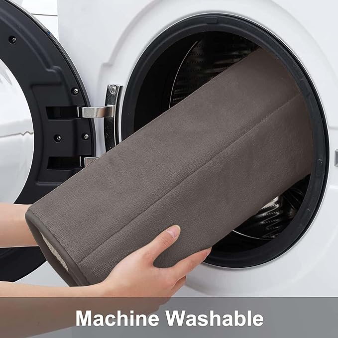 Buganda Memory Foam Bath Mat 60 x 24, Ultra Soft Absorbent Bathroom Rugs | Taupe, Machine Washable Quick Dry Bath Mats for Bathroom Floor, Shower and Tub, Home Decor Accessories